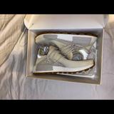 Adidas Shoes | Adidas Nmd Hu Trail Cream White Size 8.5 | Color: Cream | Size: 8.5