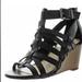 Jessica Simpson Shoes | Jessica Simpson Caged Wedge - Black | Color: Black | Size: 8.5