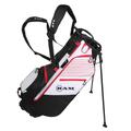 Ram Golf FX 14 Divider Stand Carry Bag White