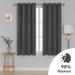 Deconovo Grommet 52 Width Curtains (2 Panel)