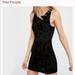 Free People Dresses | Free People Burnout Bodycon Dress | Color: Black | Size: M