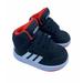 Adidas Shoes | Adidas Hoops Mid 2.0 High-Top Sneakers | Color: Black/Red | Size: 4bb