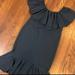 Lularoe Dresses | Lularoe Solid Black Small Cici Dress Nwt | Color: Black | Size: S