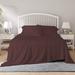 Eider & Ivory™ Brookville 2200 Thread Rayon Sheet Set Microfiber/Polyester/Rayon from Bamboo/Microfiber/Rayon in Brown | 102 H x 105 W in | Wayfair