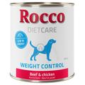 24x800g Diet Care Weight Control Rocco Hundefutter