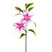 Vickerman 668733 - 32" Pink Tiger Lily Stem 2/Pk (FC170102-2) Home Office Flowers