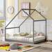 Merax Twin/Full Size Wooden House Bed