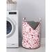 East Urban Home Ambesonne Love Laundry Bag Fabric in Blue/Pink/Red | 12.99 H x 12.99 W in | Wayfair 0D55F2F91A804F06AD126DBAA60682E5