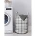 East Urban Home Ambesonne Grey Laundry Bag Fabric in Gray | 12.99 H x 12.99 W in | Wayfair 8F3A72D675534A51A4E9D987972C6C9B