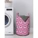 East Urban Home Ambesonne Abstract Laundry Bag Fabric in Indigo/Pink | 12.99 H x 12.99 W in | Wayfair 39C4AE421A3F47C5AB29B6E1882F2D4D