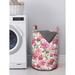 East Urban Home Ambesonne Shabby Flora Laundry Bag Fabric in Blue/Brown/Pink | 12.99 H x 12.99 W in | Wayfair 91EA751E6F214460A863AED4394EB54C