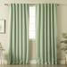 Ebern Designs Bantam Solid Blackout Thermal Rod Pocket Curtain Panels Polyester in Green/Blue | 120 H in | Wayfair D02ACAE0546F47618DEDC76CFE5150D5