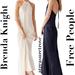 Free People Dresses | Brenda Knight Free People Halter Silky Xs & S Blue Maxi Gown Dress | Color: Blue | Size: Various