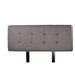 Red Barrel Studio® Panel Headboard Upholstered/Polyester in Red/Gray | 74 W x 2 D in | Wayfair 6EF06D58119A4315A04FE32638D85AFD