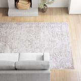 White 96 x 0.33 in Area Rug - Sand & Stable™ Cantey Oriental Ivory Area Rug Polypropylene | 96 W x 0.33 D in | Wayfair