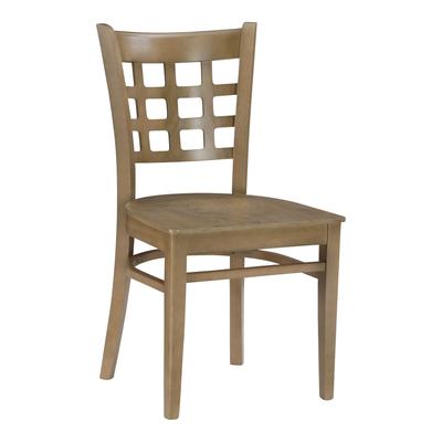 Lola Side Chair Natural Set of 2 by Linon Home Décor in Natural