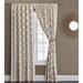 Eastern Accents Gresham Geometric Room Darkening Rod Pocket Single Curtain Panel Polyester in Brown | 120 H in | Wayfair 7V8-CUD-175-RPD