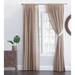 Eastern Accents Pershing Solid Semi-Sheer Rod Pocket Single Curtain Panel Polyester in Brown | 84 H in | Wayfair 7V8-CUA-220-RPD