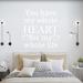 Trinx Quote Inspirational Bedroom Wall Decal Vinyl in White | 22 H x 22 W in | Wayfair 854589D2B87741CDBFB2F9386E949321