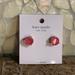 Kate Spade Jewelry | Kate Spade Pink Gemstone Earrings | Color: Gold/Pink | Size: Os