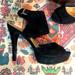 Nine West Shoes | Black Nine West Platform Heels | Color: Black | Size: 7