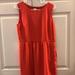 J. Crew Dresses | Jcrew Fit And Flare Dress | Color: Orange/Red | Size: 6