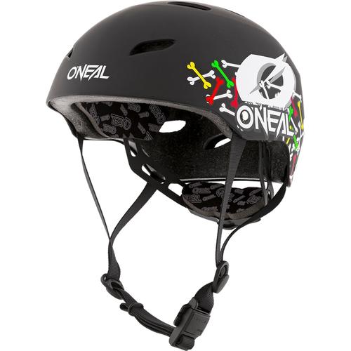 Oneal Dirt Lid Skulls Jugend Fahrradhelm, schwarz-weiss, Größe L