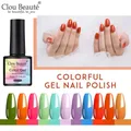 Vernis à ongles de couleur de vernis à ongles de Gel UV de Clou Beaute 8ml imbibent le vernis à