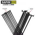 SAPIM-Rayons de vélo avec capuchon en cuivre rayons de vélo noirs coude en J rond traction