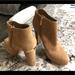 Michael Kors Shoes | Brand New Never Worn Size 10 Women’s Mk Heel Boot | Color: Tan | Size: 10