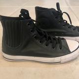Converse Shoes | Converse High Tops Leather | Color: Black | Size: 7