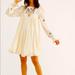 Free People Dresses | Free People Desert Dreams Mini Dress - Xs | Color: Cream | Size: Xs