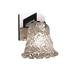 Justice Design Group Veneto Luce 7 Inch Wall Sconce - GLA-8921-20-LACE-MBLK