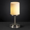 Justice Design Group Candlearia 12 Inch Table Lamp - CNDL-8798-14-CREM-DBRZ