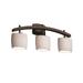 Justice Design Group Limoges 25 Inch 3 Light Bath Vanity Light - POR-8593-10-BANL-NCKL