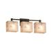 Justice Design Group Alabaster Rocks! 23 Inch 3 Light Bath Vanity Light - ALR-8423-55-CROM-LED3-2100