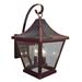 Arroyo Craftsman Nantes 19 Inch Tall 3 Light Outdoor Wall Light - NAB-10CS-MB