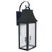 Arroyo Craftsman Orpington 25 Inch Tall 2 Light Outdoor Wall Light - ORB-10CLR-RB