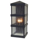 Arroyo Craftsman Barcelona 24 Inch Tall 3 Light Outdoor Wall Light - BAW-10CLR-AB