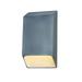 Justice Design Group Ambiance Collection 9 Inch Tall 1 Light LED Outdoor Wall Light - CER-5860W-PATA