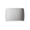 Justice Design Group Ambiance 9 Inch Tall 2 Light Outdoor Wall Light - CER-8898W-MID