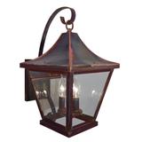 Arroyo Craftsman Nantes 19 Inch Tall 3 Light Outdoor Wall Light - NAB-10CS-P