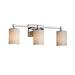 Justice Design Group Limoges 22 Inch 3 Light Bath Vanity Light - POR-8423-10-WAVE-NCKL