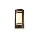 Justice Design Group Ambiance 21 Inch Wall Sconce - CER-7497-BLK-LED2-2000