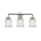 Innovations Lighting Bruno Marashlian Canton 24 Inch 3 Light Bath Vanity Light - 284-3W-SN-G181