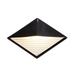 Justice Design Group Ambiance Collection 8 Inch Tall 1 Light LED Outdoor Wall Light - CER-5600W-HMIR