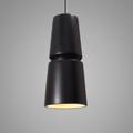 Justice Design Group Radiance 6 Inch LED Mini Pendant - CER-6430-CONC-DBRZ-LED1-700