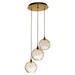 Hammerton Studio Terra 21 Inch 3 Light Multi Light Pendant - CHB0047-03-MB-OC-C01-E2