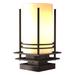Hubbardton Forge Banded 12 Inch Tall Outdoor Pier Lamp - 335796-1021