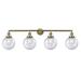 Innovations Lighting Bruno Marashlian Large Beacon 44 Inch 4 Light Bath Vanity Light - 215-PC-G204-8